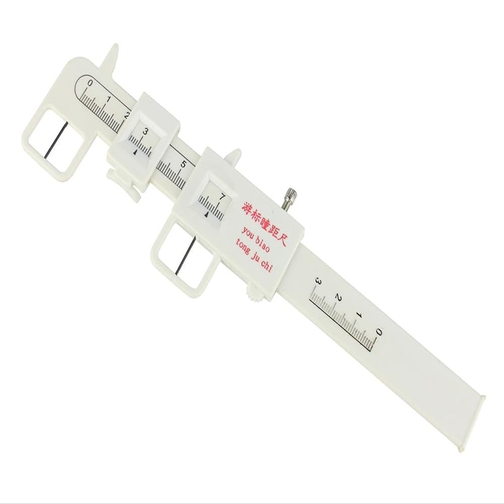 1pc Plastic Vernier Caliper pd Ruler Pupil Distance Measurer pupilmeter