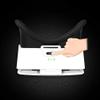 KouRy 3D VR Glasses, HD Universal Virtual Reality Goggles Compatible with iOS & Android Phones, Comfortable Adjustable, VR Glasses for Kids and Adults (Color: White) view 2