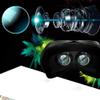KouRy VR Glasses - 3D Glasses Virtual Reality Headset for VR Games & 3D Movies, 3D Virtual Reality Theater, VR Glasses for iOS & Android Phone, VR Glasses Suitable for Kids and Adults (Color : Black view 2