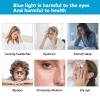AIZYR Anti Blue Light Screen Protector, Reduce Eye Strain Scratch-Resistant Computer Blue Light Blocking Screen Protector Hanging Type,20 in 16:9 (458 * 270) mm view 4