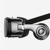 KouRy VR 3D Glasses, Virtual Reality Headset Adjustable 3D VR Glasses with Headphone for Movies Video Games Universal VR Glasses for iOS Android and Other Phones (Colour: Black) view 4