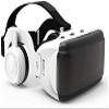 KouRy 3D VR Glasses Headset, 3D VR Glasses for TV,Movies & Video Games, Virtual Reality Headset for iOS/Android, Compatible 4.7-6.0 inch Phone (Color: White) view 1