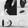 KouRy 3D VR Glasses Headset, 3D VR Glasses for TV,Movies & Video Games, Virtual Reality Headset for iOS/Android, Compatible 4.7-6.0 inch Phone (Color: White) view 2