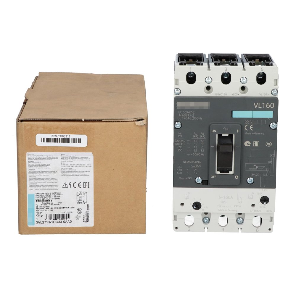 3VL2716-1DC33-0AA0 PLC Module 3VL27161DC330AA0 Sealed in Box with Warranty