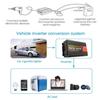 1000W-8000W Pure Sine Wave Inverter DC12/24/48/60V to AC 110/230V/240V Car Power Inverter, Sine Wave Power Inverter,with LED Display & 2 AC Outlets, for Motorhomes,Truck,Camping,Van,1000W-48Vto220V view 3
