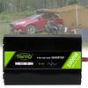 1000W Pure Sine Wave Power Inverter DC 12/24/48V to 110/240V AC Car Converter 2 x AC Outlets and USB Port,with LCD Display & Remote Control for RV Truck Car,24Vto220V view 1