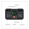 1000W Pure Sine Wave Power Inverter DC 12/24/48V to 110/240V AC Car Converter 2 x AC Outlets and USB Port,with LCD Display & Remote Control for RV Truck Car,48Vto220V view 4