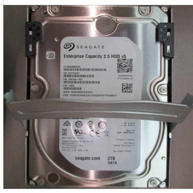 Hewlett Packard Enterprise DRV HDD 2TB 7.2K LFF SATA QR SPCL, P01792-001 (SATA QR SPCL)