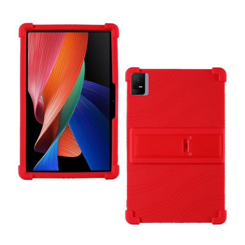ORANXIN Case for TCL Tab 11 - Soft Silicone Shockproof Adjustable Stand Rubber Shell Protective Cover for TCL Tab 11 NXTPAPER Tablet 11 inch