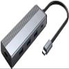 KouRy Docking Station, USB C Adapter 4K HDMI, 5 in 1 USB C Hub MultiPort Adapter Dock with 100W PD Charging, 3 USB 3.0 Ports view 1
