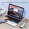 KouRy Docking Station, USB C Adapter 4K HDMI, 5 in 1 USB C Hub MultiPort Adapter Dock with 100W PD Charging, 3 USB 3.0 Ports view 2