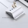 KouRy USB Hub 3.0 with LED Light and Phone Holder,HighSpeed 4-Port USB Hub Splitter for Desktop, Computer Laptop view 4