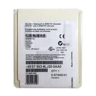 6ES7953-8LJ20-0AA0 Memory Card 6ES79538LJ200AA0 Sealed in Box with Warranty