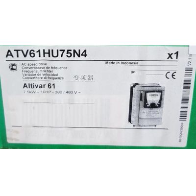 CBBEXP ATV61HU75N4 Variable Speed Drive ATV61HU75N4 Sealed in Box with Warranty