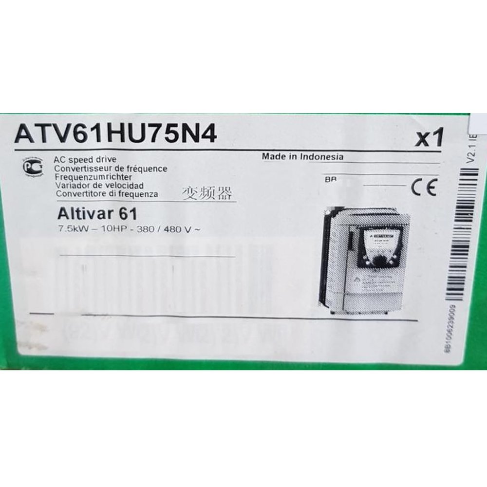 CBBEXP ATV61HU75N4 Variable Speed Drive ATV61HU75N4 Sealed in Box with Warranty