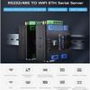 waveshare RS232/485 to WiFi and Ethernet Converter Serial Server, Modbus Gateway, MQTT Gateway,Serial Port to HTTPD Client, Allow Serial Port to WiFi, Serial Port to Ethernet, Ethernet to WiFi view 2