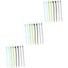 24 Pcs Food Rope Silicone Cable Tie Fastening Wires Ties Vegetable Food Sealing Clip Metal view 1