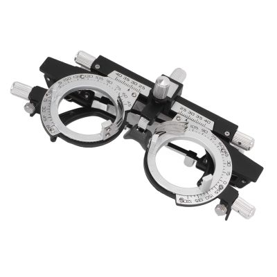 DOACT Optical Trial Lens Frame, Adjustable PD Alloy Frame, Lightweight Design for Ophthalmology, School Health Care, Optometry Testing