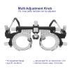 DOACT Optical Trial Lens Frame, Adjustable PD Alloy Frame, Lightweight Design for Ophthalmology, School Health Care, Optometry Testing view 3