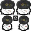 KICKER Front & Rear Door 6x9 & 6.5 Speakers Kit for Nissan Frontier 2022-24 Upgrade Kit - 2 Pairs of CS Series 6x9 and 6 1/2 Inch Speakers with Adapters and Harnesses - 46CSC6934 & 46CSC654 view 1