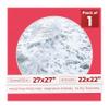 27x27 Mat Bevel Cut for 22x22 Photos - Precut Cardinal Red Circle Shaped Photo Mat Board Opening - Acid Free Matte to Protect Your Pictures - Bevel Cut for Family Photos, Pack of 1 Matboard Show Kit view 1