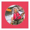 27x27 Mat Bevel Cut for 22x22 Photos - Precut Cardinal Red Circle Shaped Photo Mat Board Opening - Acid Free Matte to Protect Your Pictures - Bevel Cut for Family Photos, Pack of 1 Matboard Show Kit view 4