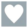 8x8 Mat Bevel Cut for 4x4 Photos - Precut Metallic Silver Heart Shaped Photo Mat Board Opening - Acid Free Matte to Protect Your Pictures - Bevel Cut for Family Photos, Pack of 1 Matboard Show Kit view 3