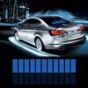 AMZSTAR Sound Music Beat Activated Car Stickers Equalizer Glow LED Light Audio Voice Rhythm Lamp LED Flash Lights (Blue-45x11cm) view 1