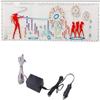 AMZSTAR Sound Music Beat Activated Car Stickers Equalizer Glow LED Light Audio Voice Rhythm Lamp LED Flash Lights (Firework-90x25cm) view 2
