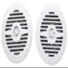 Rockville MS525W 5.25 in 400 Watt Peak /200 Watt RMS Per Pair Waterproof Marine Boat Speakers 2-Way White, Rust Resistant, UV Protected, for Boats and Outdoor Audio, 2-Pair view 2