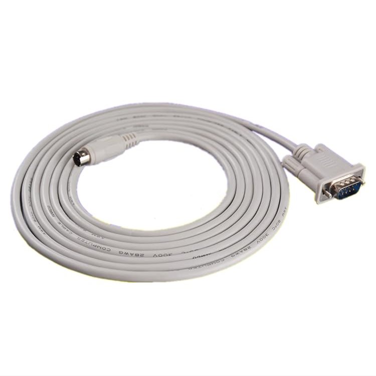 Compatible GT01-C100R4-8P PLC Communication Cable Touch Panel GOT1000 to FX Series Communication Cable Light Gray : 15m