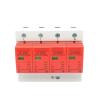 1Pcs Surge Protector AC SPD80/100 Device Arrester Power Switch Individual Module 4P 40KA-80KA 60KA-100KA (Size : 4P 385V AC, Color : 60-100KA(Red)) view 4