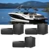 Rockville (6) HP4S BK Black 4" Outdoor/Indoor Swivel Wall Mount Home Speakers view 1