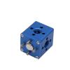 HangTon Block 3/8" Thread Bracket Lock Mounting Extension Adapter for Handle ARRI Sony RED Camera Monitor Focus Motor Teradek Wireless System Blue Square view 2