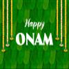 BELECO 7x5ft Fabric Happy Onam Backdrop Green Banana Leaf Marigold Garlands India Pooja Traditional Backdrop Indian Theme Party Decorations Holiday Celebration Party Supplies Banner Photo Props view 3