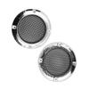 Unifizz 2pcs Car Audio Woofer 2 Inch Silver Tone Subwoofer Mesh Cover Protector Grill view 1