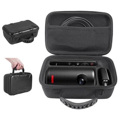Coyktonty Storage Bag Portable Hard Shell EVA Zipper Handbag Waterproof Carrying Case Cover TravelPouch for Nebula Capsule II Smart Mini Projector