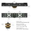 MINIFOCUS Triple Cold Shoe Extension Bar & Camera Hot Shoe Mount Adapter view 2