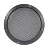 Unifizz Car 8'' Titanium Tone Car Audio Speaker Cover Mesh Subwoofer Grill Horn Glossy Guard Protector Black view 1
