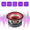 DWEII 2 Pack 4Ohm 5W Full Range Audio Speaker Bass Stereo Woofer Loudspeaker Compatible with Arduino view 3