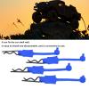 Glomora RC Car Shell Bolt, Secure Your Car Shell with Universal Clips Pins (Blue) view 3
