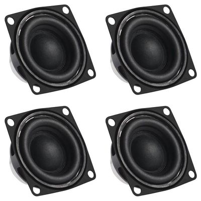DWEII 4Pcs 2" 2inch 4Ohm 10W Full Range Audio Speaker Stereo Woofer Loudspeaker for Arduino 2inch 4Ohm 10W Full Range Audio Speaker Stereo Woofer Loudspeaker for Arduino