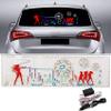 keeda Sound Music Activate Sensor Car Auto Sticker LED Light Equalizer Glow LED Light Audio Voice Rhythm Lamp (Firework, 90x25 cm) view 1