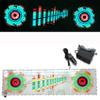 keeda Sound Music Activate Sensor Car Auto Sticker LED Light Equalizer Glow LED Light Audio Voice Rhythm Lamp (Trumpet, 90x25 cm) view 3