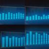 keeda Sound Music Activate Sensor Car Auto Sticker LED Light Equalizer Glow LED Light Audio Voice Rhythm Lamp (Blue, 90x25 cm) view 2