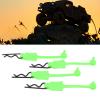 Glomora RC Car Shell Bolt, Secure Your Car Shell with Universal Clips Pins (Green) view 2