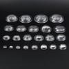 GatherTOOL 5Pcs/Set Transparent Condenser Lens 10 15 18 20 23 25 28 29 30 32 35 38 PMMA Plano Convex Acrylic Lens for Zoom LED Flashlight Bike Head Lamp (Color : 5 Pieces, Size : 40.8mm) view 1