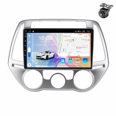 Android 12 System for Hyundai I20 2012 2013 2014 Car Stereo Radio with FM SWC BT Music Built-in Car-Play Android Auto GPS Navigation Touch Screen Upgrade Multimedia Player (M300S 8core 4+32G)