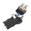 H4 .L-ED Headlight Enhancer Bulb Relay Wiring Harness Plug Kit Relay Wiring Harness Kit Automobile Replacement Accessories Way view 1