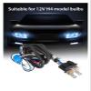 H4 .L-ED Headlight Enhancer Bulb Relay Wiring Harness Plug Kit Relay Wiring Harness Kit Automobile Replacement Accessories Way view 2